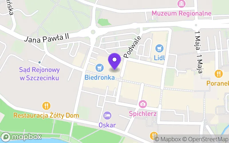 Lokalizacja: Instytut Edukacji Społecznej Liceum Ogólnokształcące dla Dorosłych w Szczecinku