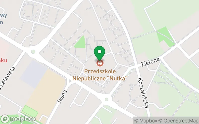 Lokalizacja: Przedszkole Niepubliczne "Nutka" Alina Zagórska, Klaudyna Zagórska Spółka Cywilna