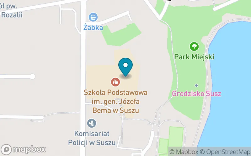Lokalizacja: Szkoła Podstawowa im. Gen. Józefa Bema w Suszu