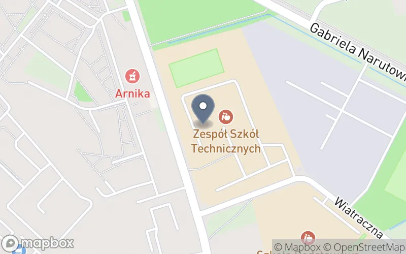 Lokalizacja: Branżowe Centrum Umiejętności w Szczecinku w Dziedzinie Transportu Drogowego