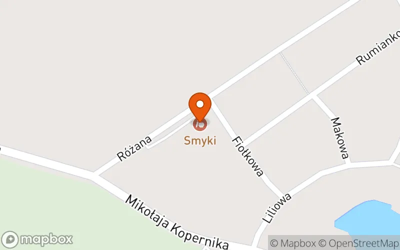 Lokalizacja: Żłobek Niepubliczny Smyki Anna Gorzkowska