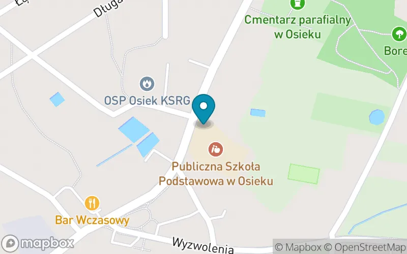 Lokalizacja: Publiczna Szkoła Podstawowa w Osieku