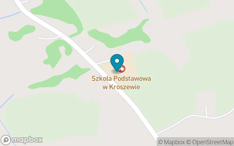 Lokalizacja: Szkoła Podstawowa w Kroszewie