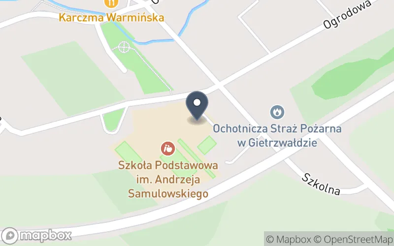 Lokalizacja: Zespół Szkolno-Przedszkolny w Gietrzwałdzie