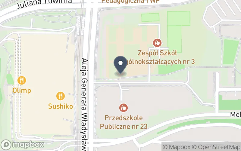 Lokalizacja: Zespół Szkół Ogólnokształcących nr 3 w Olsztynie