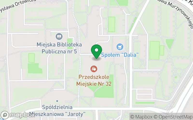 Lokalizacja: Przedszkole Miejskie nr 32 w Olsztynie