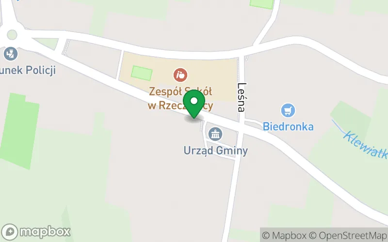 Lokalizacja: Zespół Szkół w Rzeczenicy Samorządowe Przedszkole w Rzeczenicy