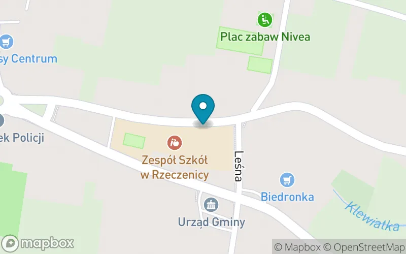 Lokalizacja: Szkoła Podstawowa w Rzeczenicy im. Generała Władysława Andersa