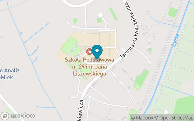 Lokalizacja: Szkoła Podstawowa nr 29 im. Jana Liszewskiego w Olsztynie