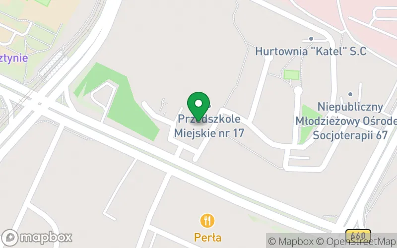 Lokalizacja: Przedszkole Miejskie nr 17 w Olsztynie