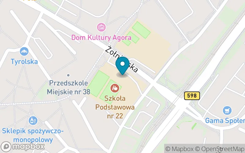 Lokalizacja: Szkoła Podstawowa nr 22 im. Marii Dąbrowskiej w Olsztynie
