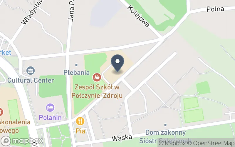 Lokalizacja: Zespół Szkół w Połczynie - Zdroju