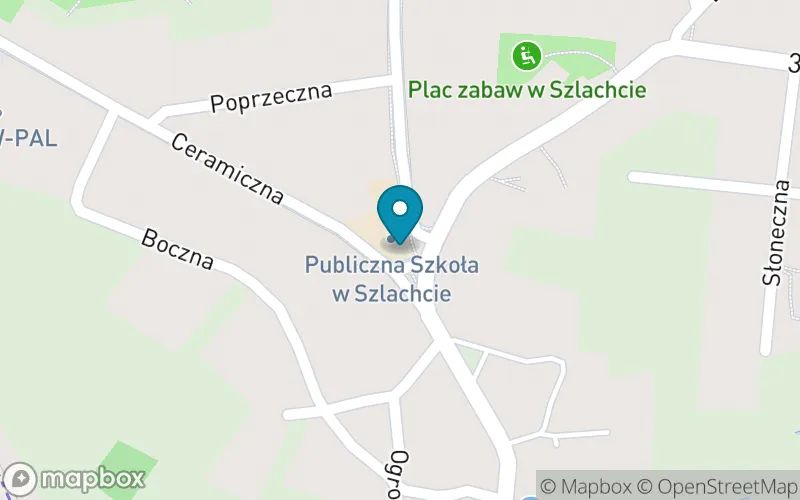Lokalizacja: Szkoła Podstawowa Im.spadochroniarzy Wojska Polskiego w Szlachcie