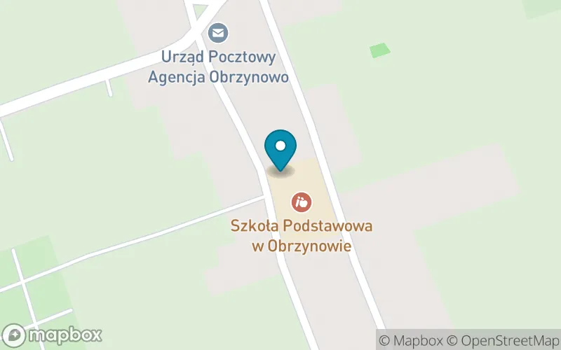 Lokalizacja: Szkoła Podstawowa w Obrzynowie