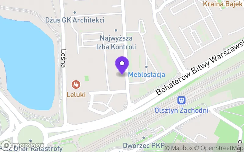 Lokalizacja: Greenedu Liceum Ogólnokształcące dla Młodzieży w Olsztynie