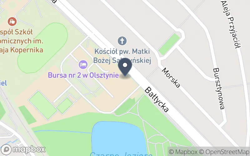 Lokalizacja: Zespół Szkół Elektronicznych i Telekomunikacyjnych w Olsztynie