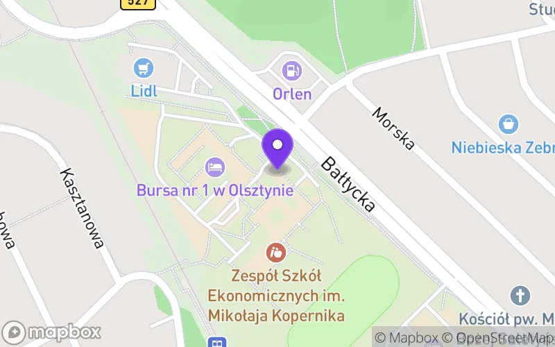 Lokalizacja: Technikum nr 7 w Olsztynie