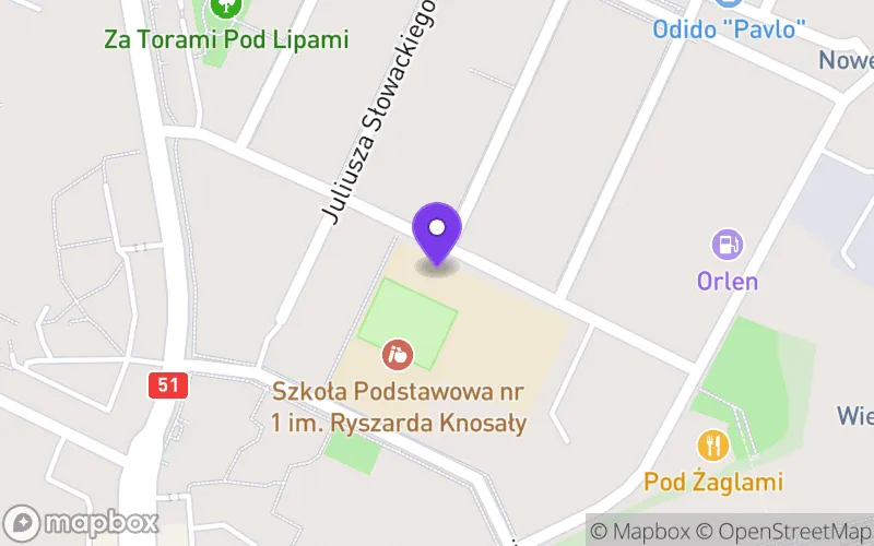 Lokalizacja: Branżowa Szkoła I Stopnia nr 2 w Olsztynie