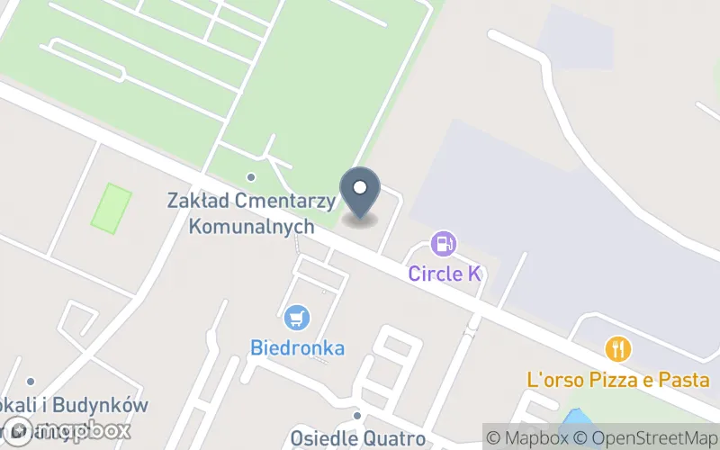 Lokalizacja: Agencja Ochrony Osób i Mienia Baca Cezary Baca