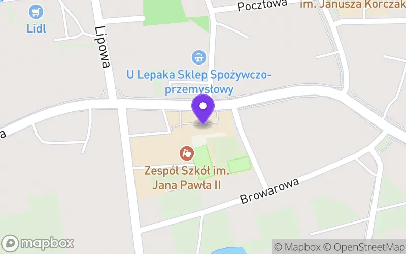 Lokalizacja: Prestige Liceum Ogólnokształcące w Czersku