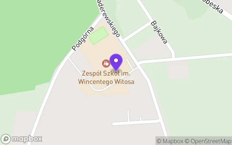 Lokalizacja: Liceum Ogólnokształcące w Zespole Szkół im. Wincentego Witosa w Płotach