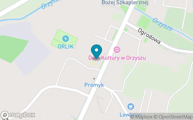 Lokalizacja: Szkoła Podstawowa im. Majora Henryka Sucharskiego w Orzyszu