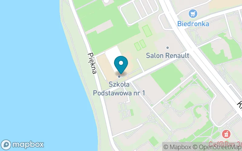 Lokalizacja: Szkoła Podstawowa nr 1 w Ełku