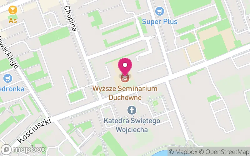 Lokalizacja: Wyższe Seminarium Duchowne