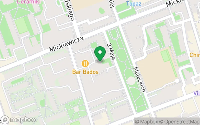 Lokalizacja: Niepubliczne Przedszkole w Centrum w Ełku