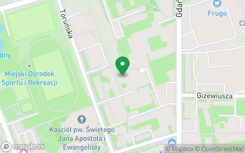 Lokalizacja: Miejskie Przedszkole "Światełko" w Ełku