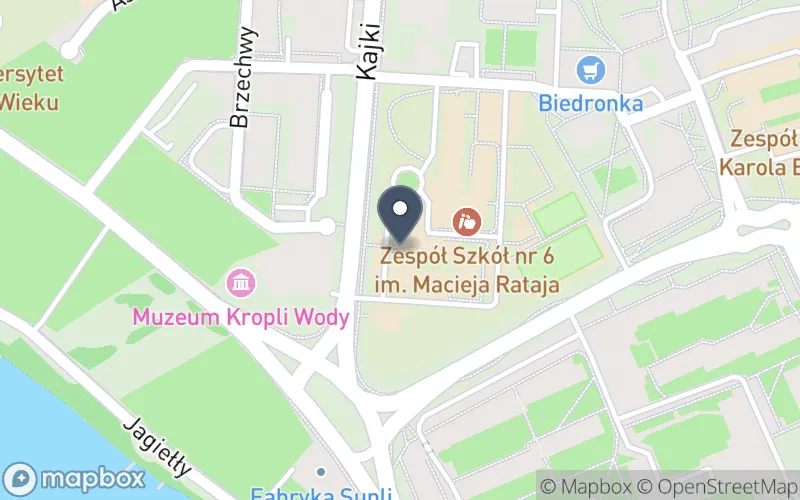 Lokalizacja: Zespół Szkół nr 6 im. Macieja Rataja w Ełku