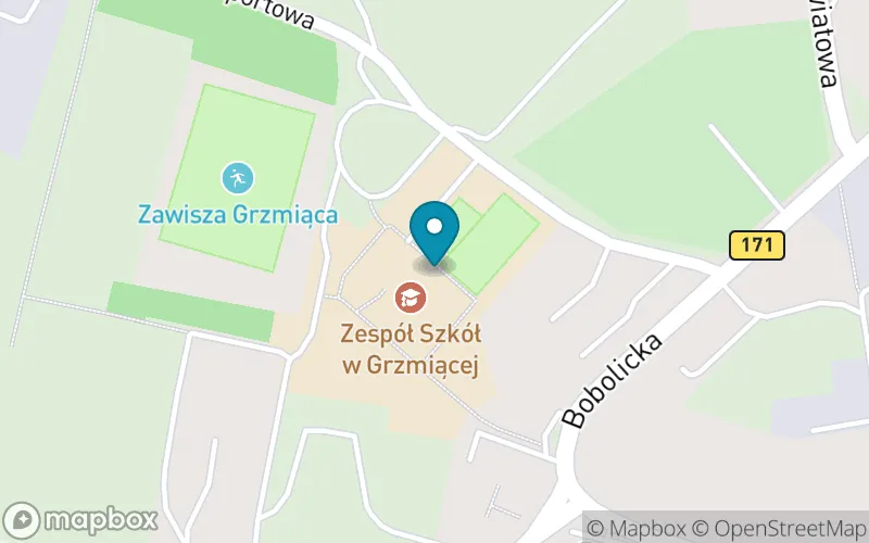 Lokalizacja: Szkoła Podstawowa w Grzmiącej