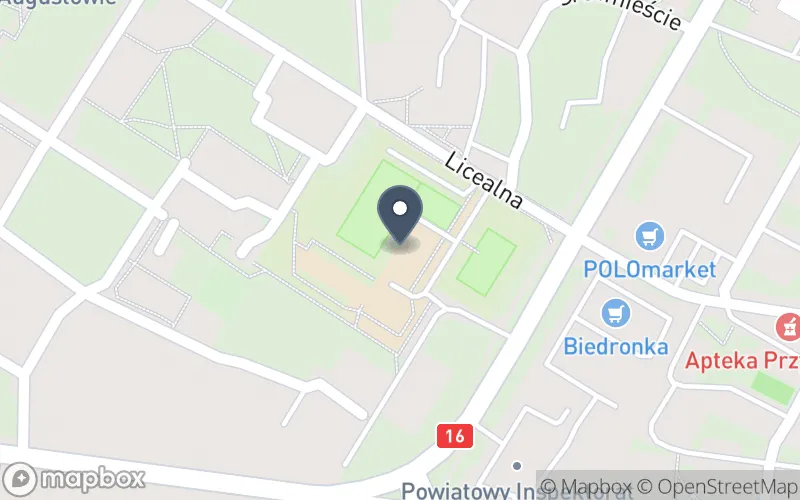 Lokalizacja: Zespół Szkół Ogólnokształcących w Augustowie