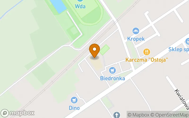 Lokalizacja: Szkoła Policealna w Czarnej Wodzie