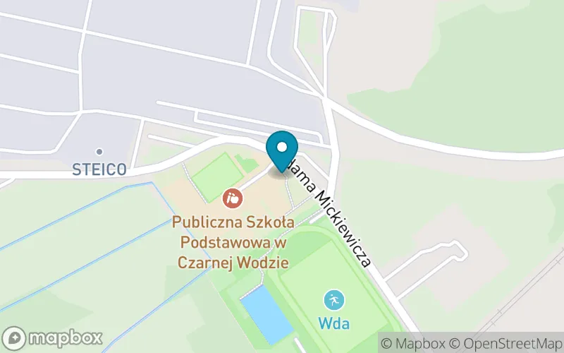 Lokalizacja: Publiczna Szkoła Podstawowa w Czarnej Wodzie
