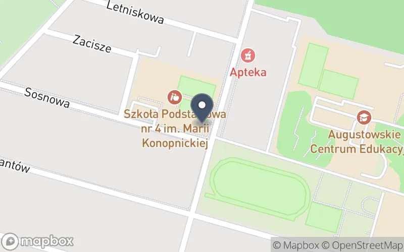 Lokalizacja: Zespół Szkolno - Przedszkolny nr 4 w Augustowie