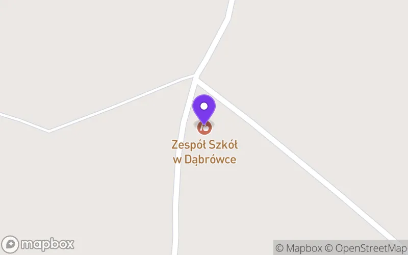 Lokalizacja: Branżowa Szkoła I Stopnia w Dąbrówce