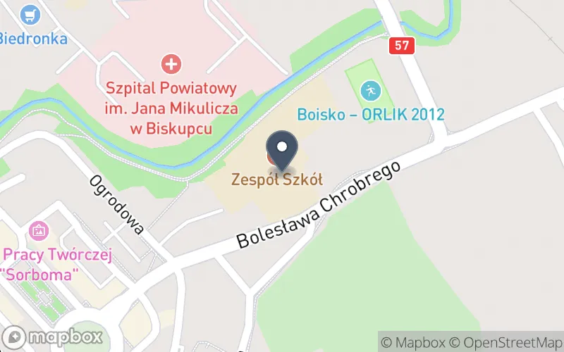 Lokalizacja: Zespół Szkół w Biskupcu