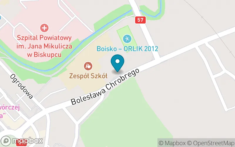 Lokalizacja: Szkoła Podstawowa nr 3 im. Orła Białego w Biskupcu