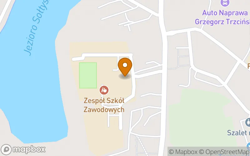 Lokalizacja: Szkoła Policealna w Mrągowie