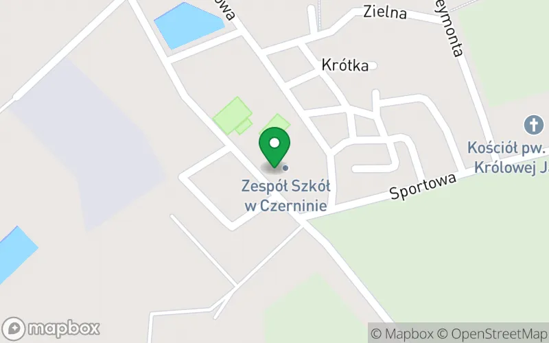 Lokalizacja: Zespół Szkół Publiczne Przedszkole w Czerninie