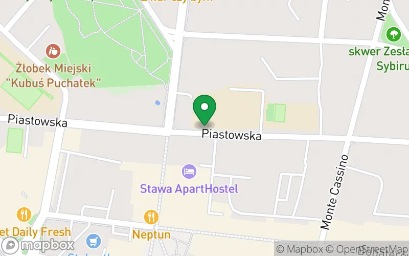 Lokalizacja: Przedszkole Specjalne w Specjalnym Ośrodku Szkolno-Wychowawczym im. Marii Konopnickiej w Świnoujściu
