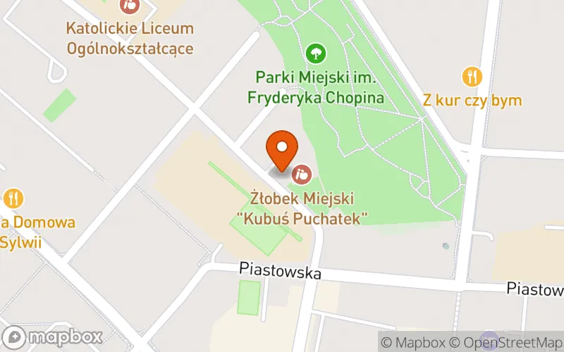Lokalizacja: Żłobek Miejski "Kubuś Puchatek"