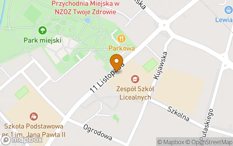 Lokalizacja: Szkoła Policealna nr 2 w Morągu