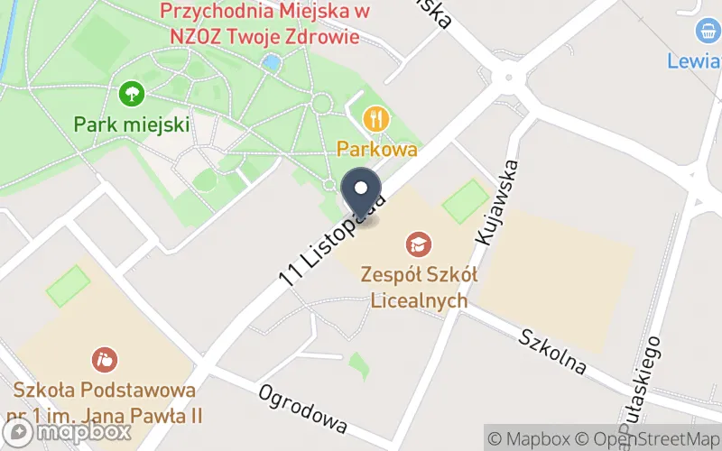 Lokalizacja: Zespół Szkół Licealnych w Morągu