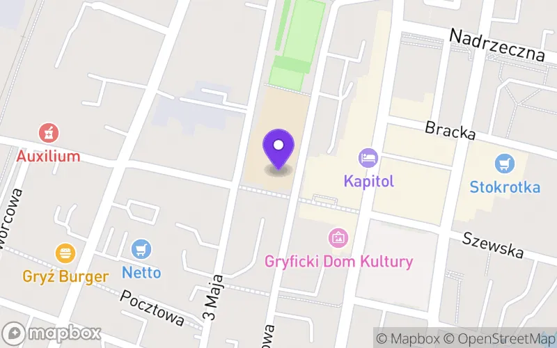 Lokalizacja: Liceum Ogólnokształcące z Oddziałami Dwujęzycznymi im. Bolesława Chrobrego w Gryficach
