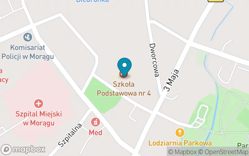 Lokalizacja: Szkoła Podstawowa nr 4 im. Stefana Żeromskiego w Morągu