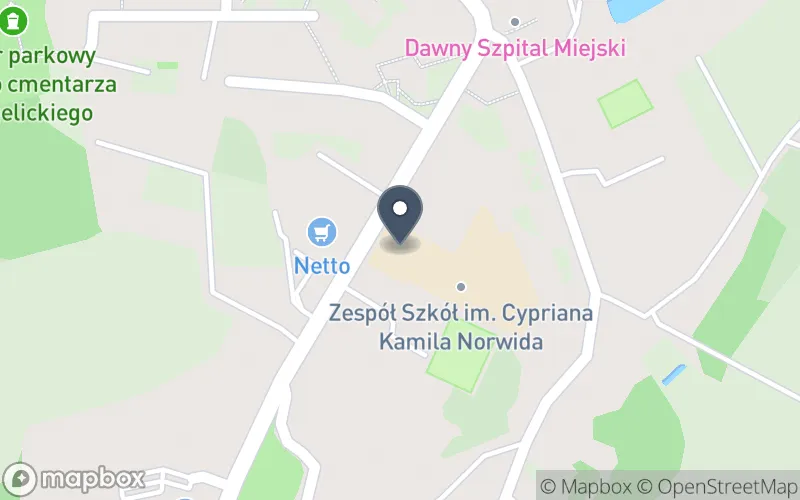 Lokalizacja: Zespół Szkół im. Cypriana Kamila Norwida w Dzierzgoniu