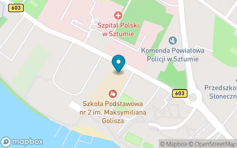 Lokalizacja: Szkoła Podstawowa nr 2 im. Maksymiliana Golisza w Sztumie