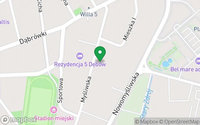 Lokalizacja: Przedszkole Miejskie nr 1 "Morskie Skarby" w Międzyzdrojach